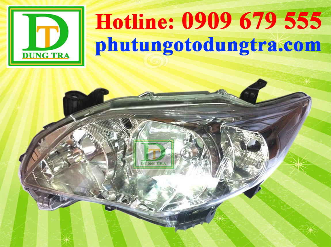 Đ&egrave;n pha toyota corolla altis 2011