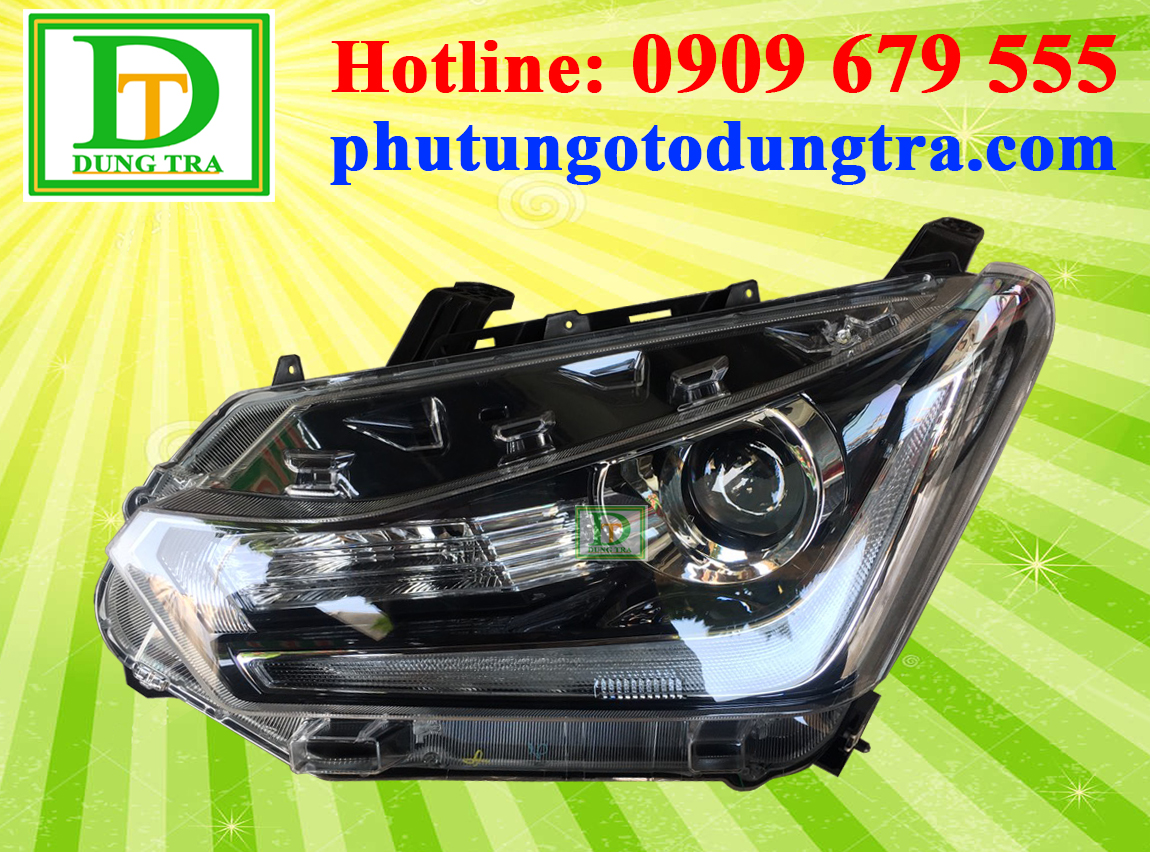 Đ&egrave;n pha Isuzu Dmax